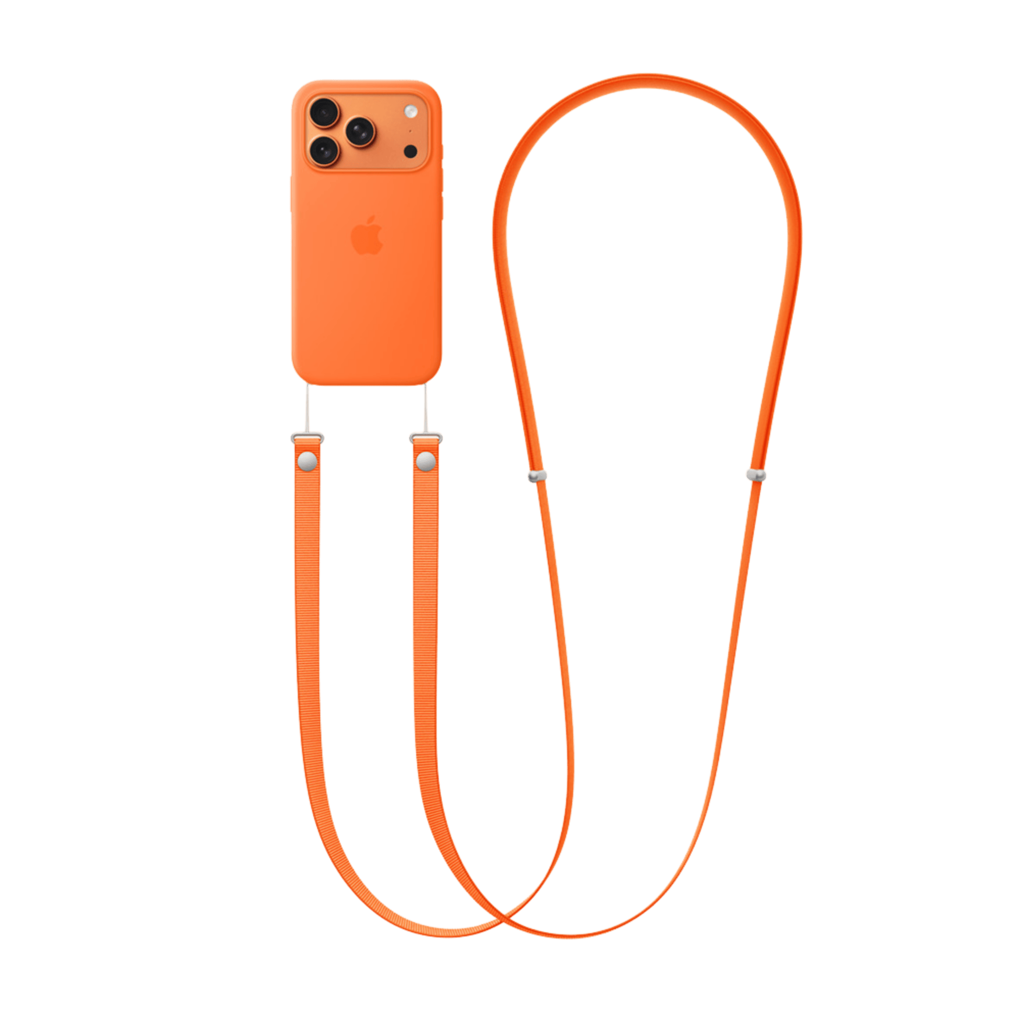 APPLE CROSSBODY STRAP ORANGE