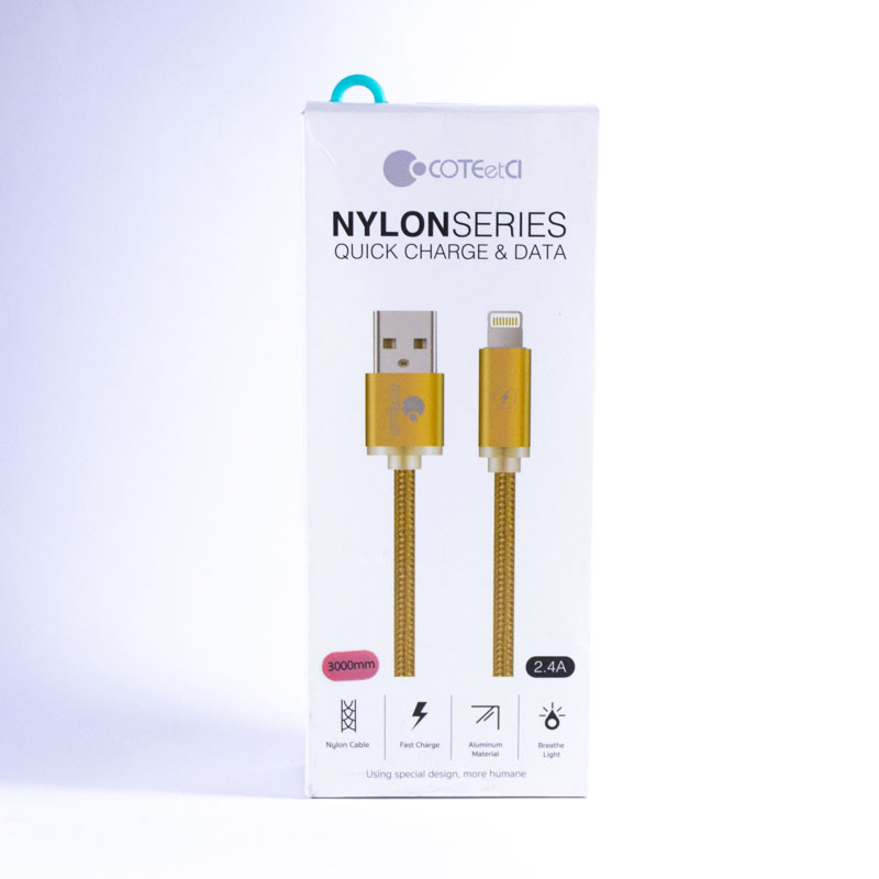 COTEETCL 3 METER CABLE LIGHTNING