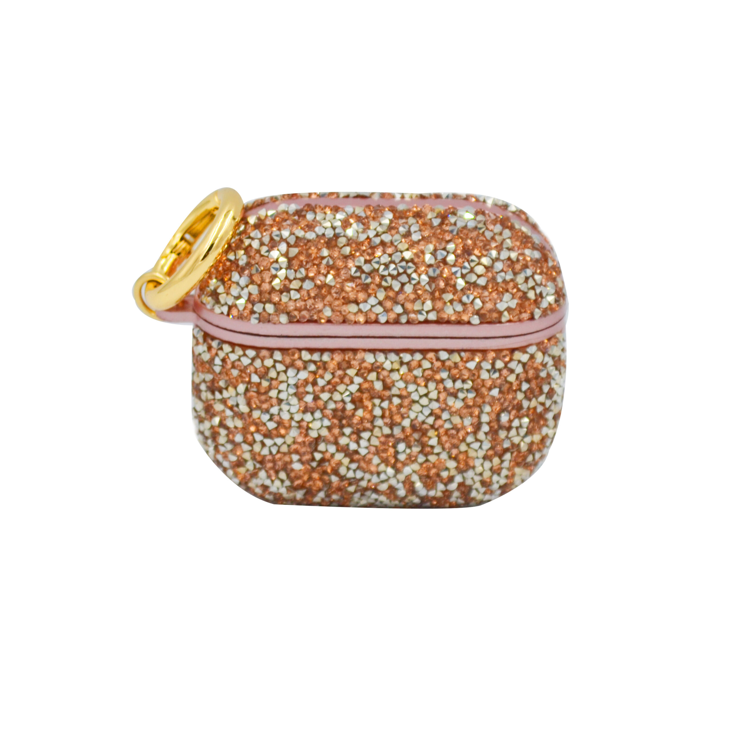 BLING WORLD STONE HARD AIRPODS3 CASE ROSEGOLD