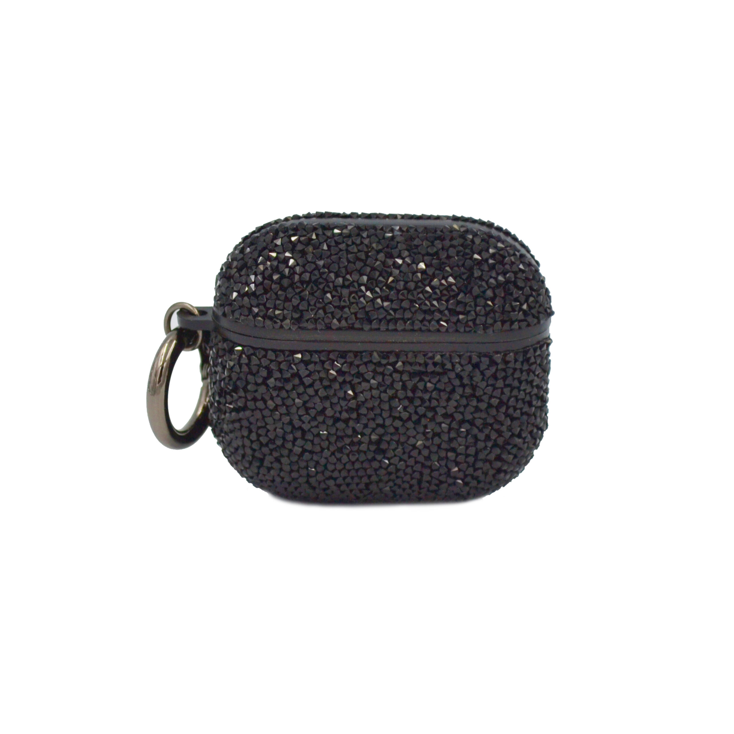 BLING WORLD STONE HARD AIRPODS3 CASE BLACK