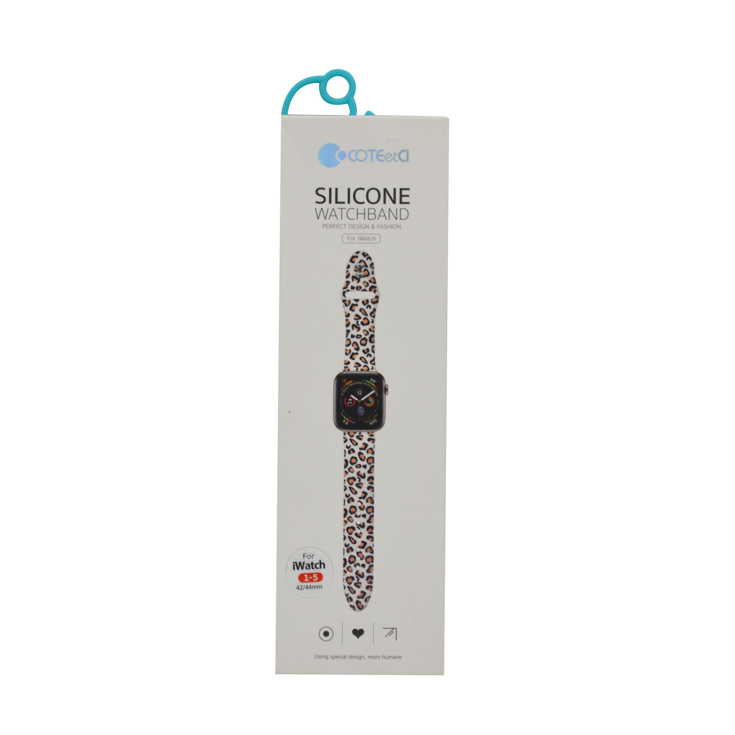 COTEETCL WATCH BAND SILICONE 44MM ARMY