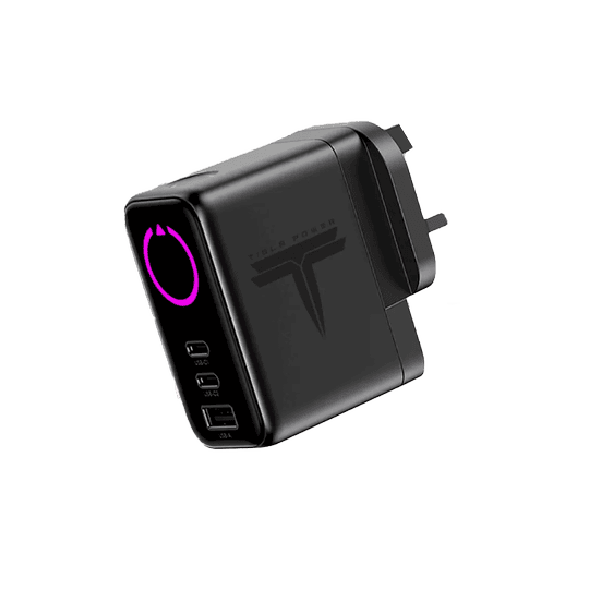TISLA POWER GAN CHARGER 140W WITH TFT DISPLAY