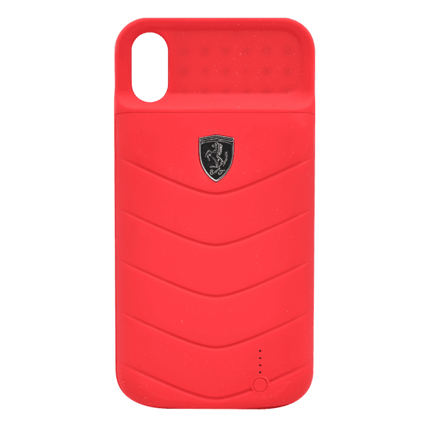 FERRARI FULL COVER POWER CASE IPHONE XR 4000mAh FEOQUPCFCI61RE RED
