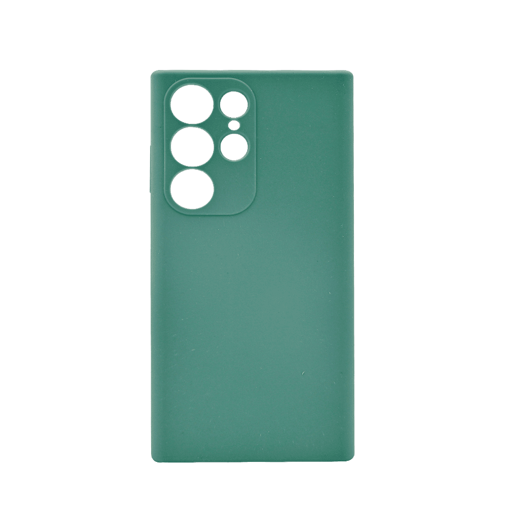 M SILICONE CASE GALAXY S23 ULTRA GREEN