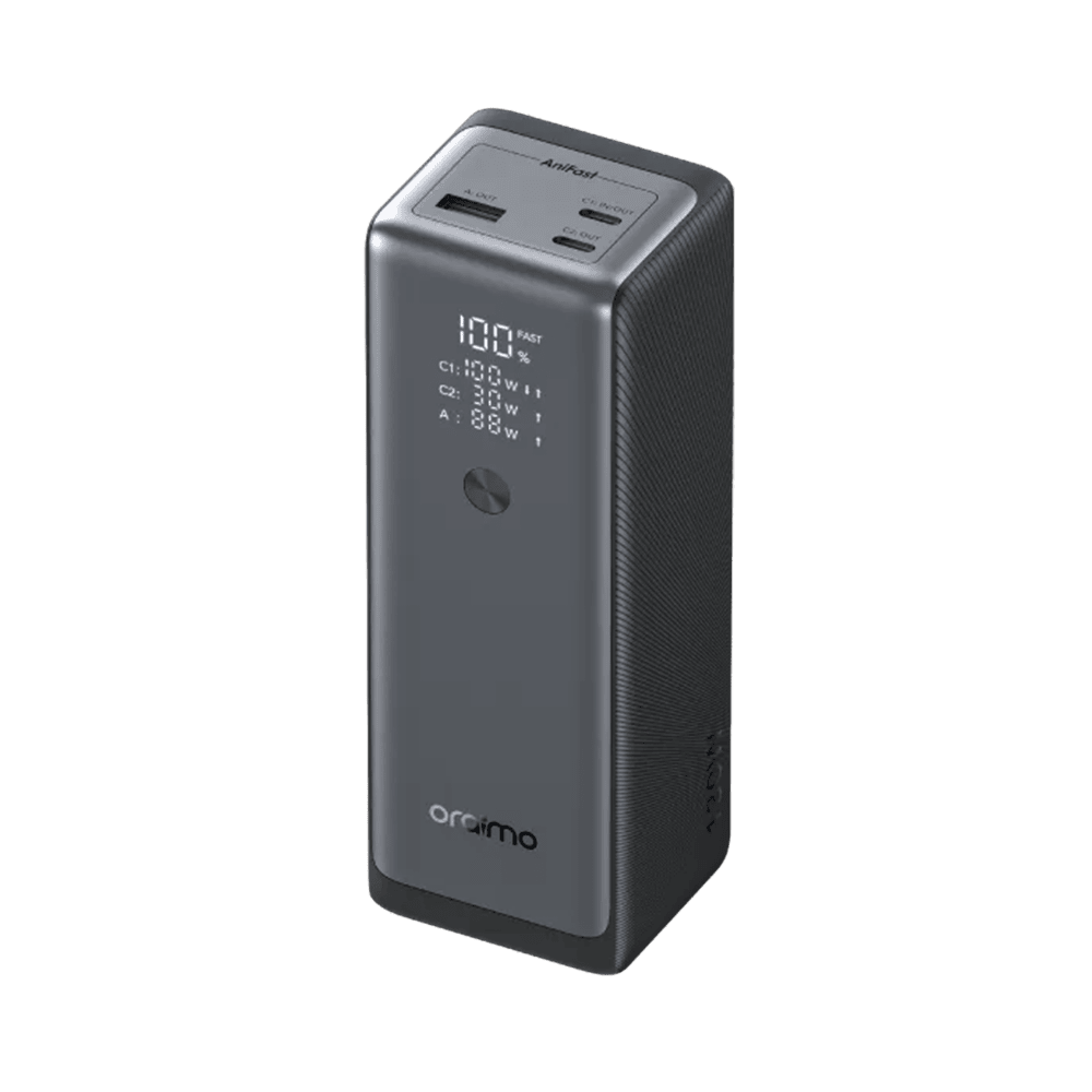 ORAIMO 130W ULTRA FAST POWER BANK 27600MAH POWERJET 130 BLACK