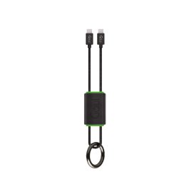 GOUI LOCK USB TYPE-C C KEY CHAIN CABLE BLACK