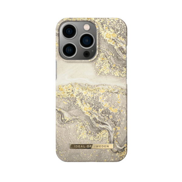  FASHION CASE IDEAL OF SWEDEN CASE IPHONE 14 PRO SPARKLE GREIGE MARBLE