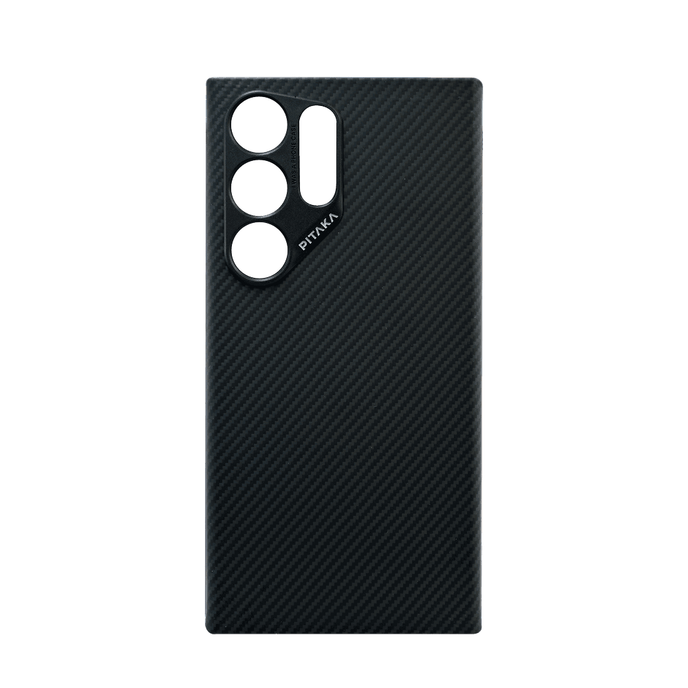 Pitaka MagEZ Case 4 for Galaxy S24 Ultra - Black/Grey Twill