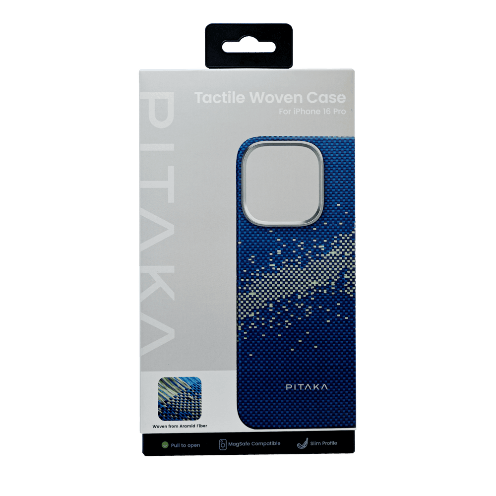 Pitaka MagEZ MagSafe Case 6 for iPhone 16 Pro Milky Way Galaxy