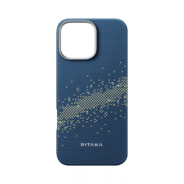 PITAKA TACTILE WOVEN ULTRA SLIM CASE FOR IPHONE 16 PRO MAX MILKY WAY GALAXY
