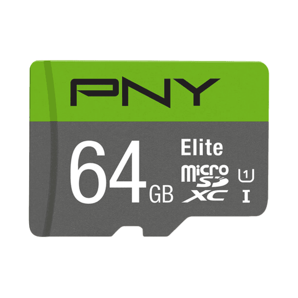 Pny Microsdhc Flash Card Elite 64Gb