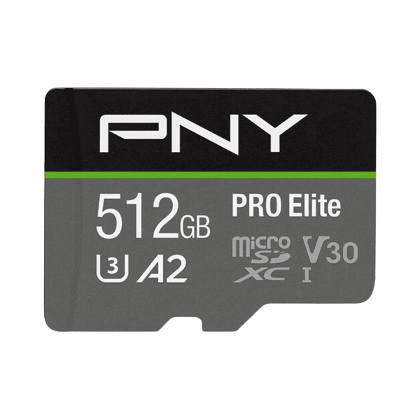 PNY Pro Elite microSDXC Memory Card, 512GB