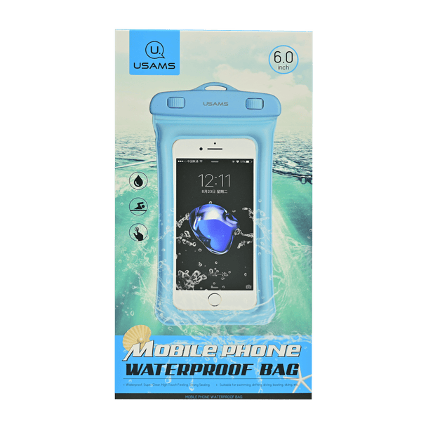 USAMS UNIVERSAL WATER PROOF BAG BLUE
