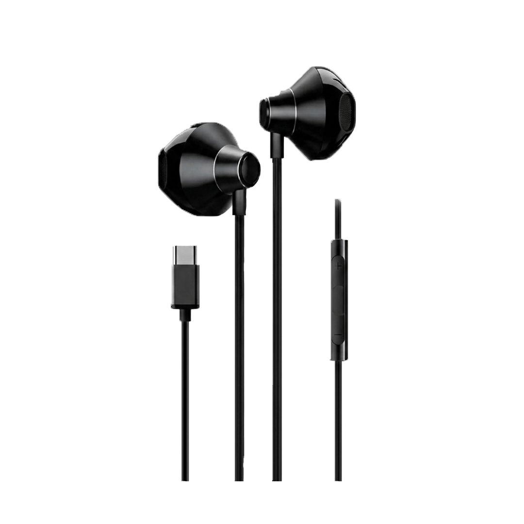 JELLICO CT-26 TYPE C EARPHONES BLACK