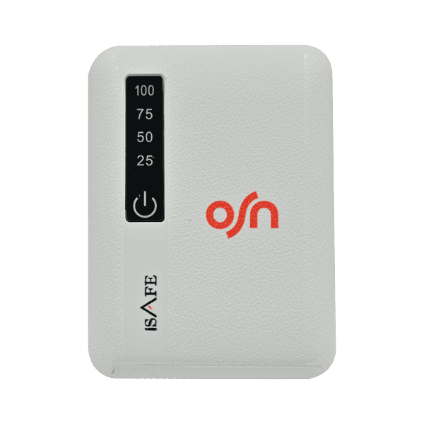 ISAFE PORTABLE POWER BANK 3000Mah WHITE