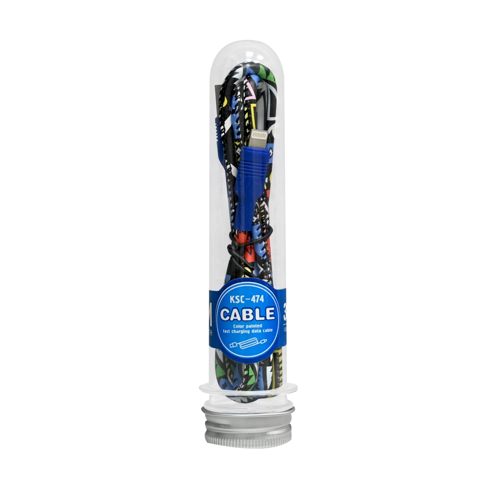 KAKUSIGA KSC-474 PAINTED FAST CHARGING CABLE LIGHTNING