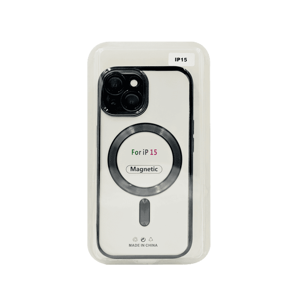 JCASE MAGSAFE DESIGN CASE  IPHONE 15 BLACK