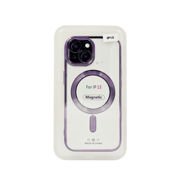 JCASE MAGSAFE DESIGN CASE  IPHONE 15 PURPLE