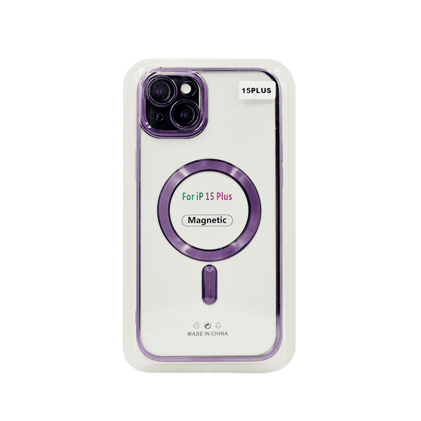 JCASE MAGSAFE DESIGN CASE  IPHONE 15 PLUS PURPLE