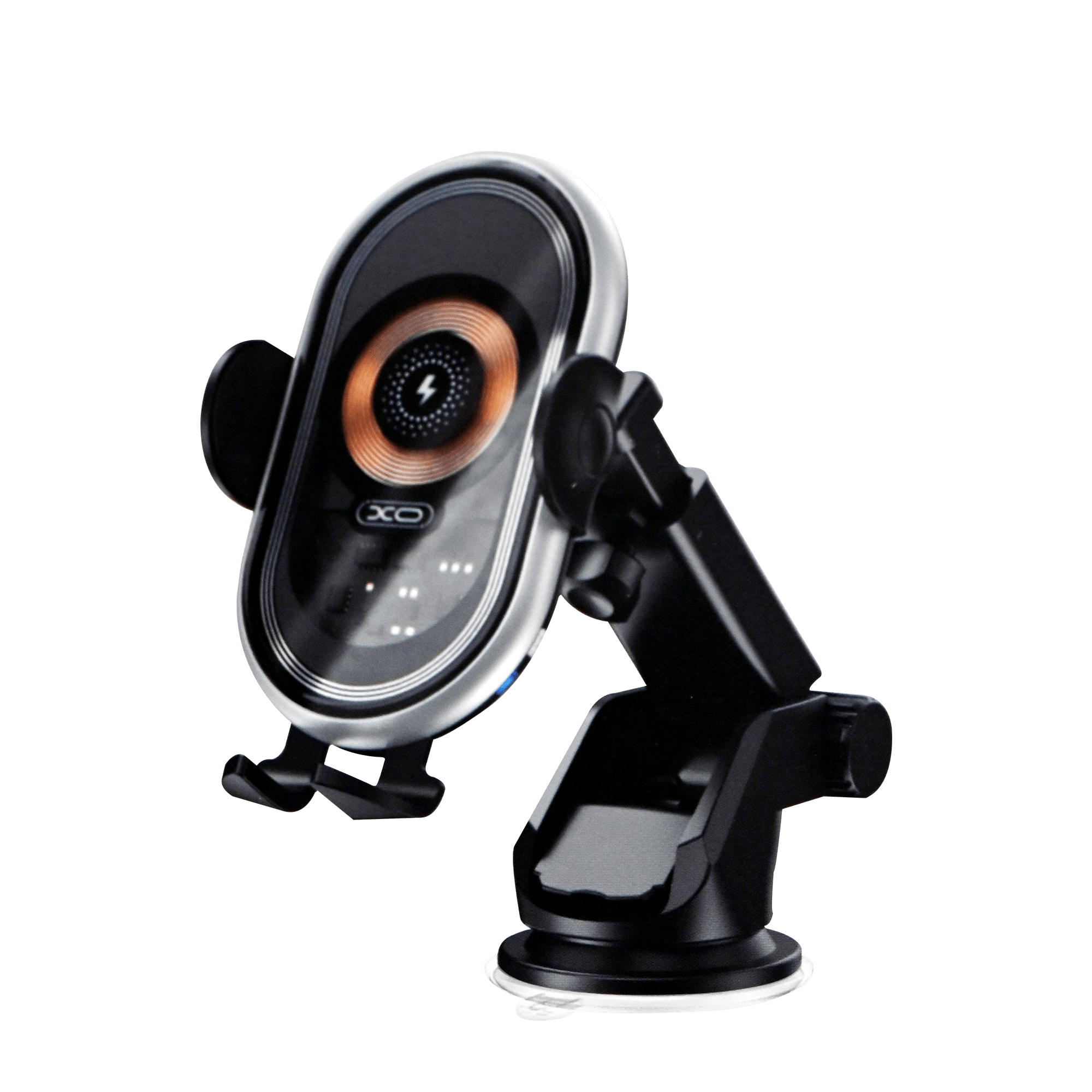 XO TRANSPARENT 15W WIRELESS 2 IN 1 CAR HOLDER WX038