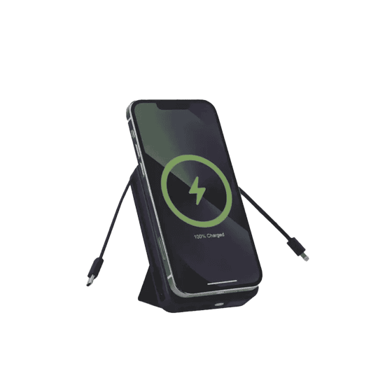 CX07 MAGNETIC POWERBANK 10000 mAh WITH FIXED CABLE