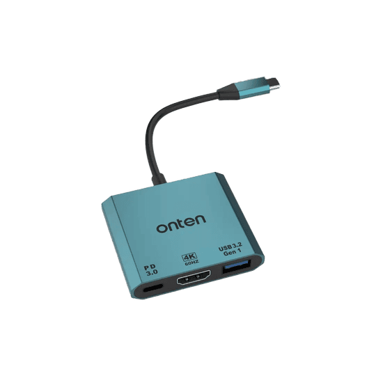 ONTEN 3 IN 1 USB-C TO HDMI ADAPTER UC301
