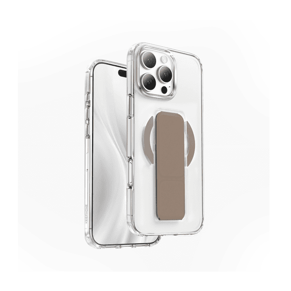 Keephone Magico Protective Ring Stand Case for iPhone 16 Pro Max - Desert Titanium