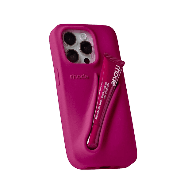 Rhode Plum Silicone Case for iPhone 16 Plus