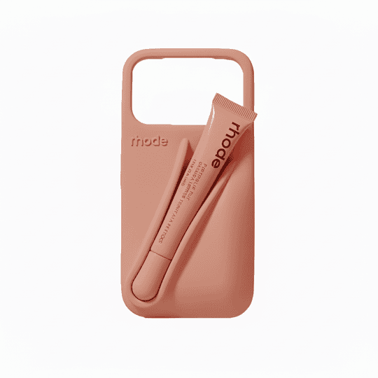 Rhode Lipstick Silicone Case iPhone 17 Pro - Peach