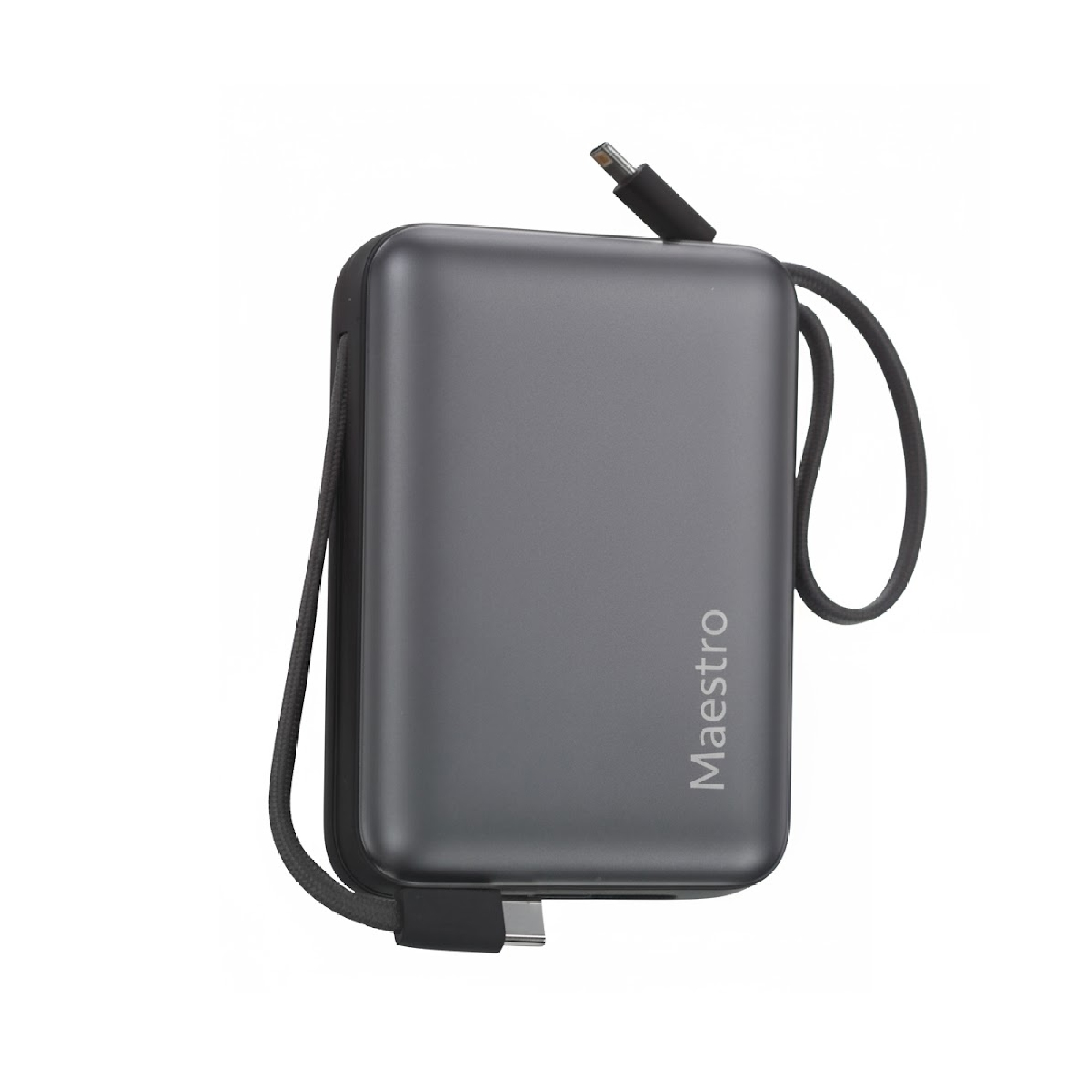 MAESTRO 20000mAh FAST-CHARGING POWERBANK WITH DUAL CABLE