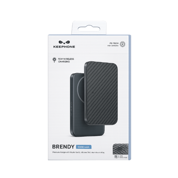 KEEPHONE BRENDY PB-50 5000mAh POWER BANK BLACK
