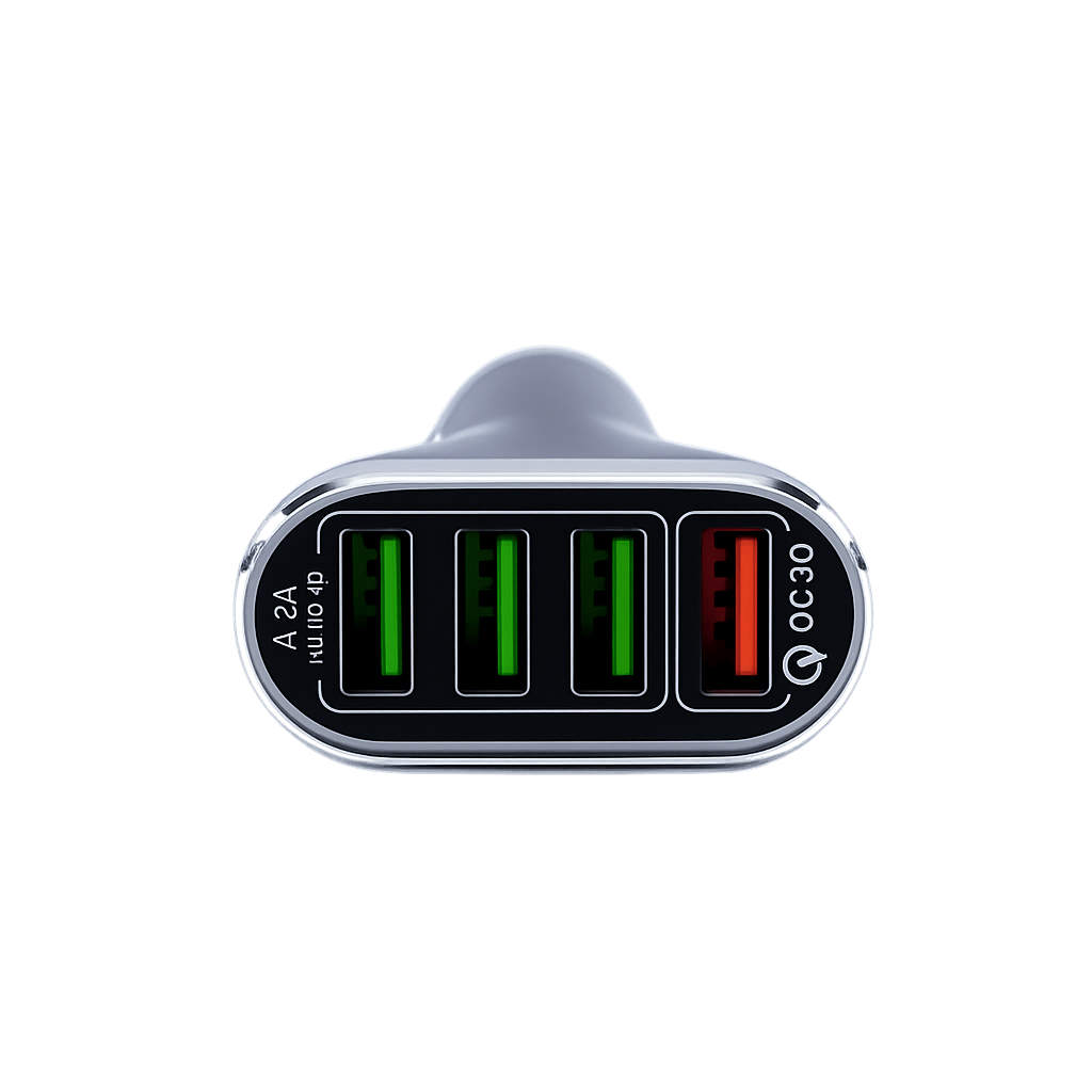ISAFE 4USB QC CAR CHARGER