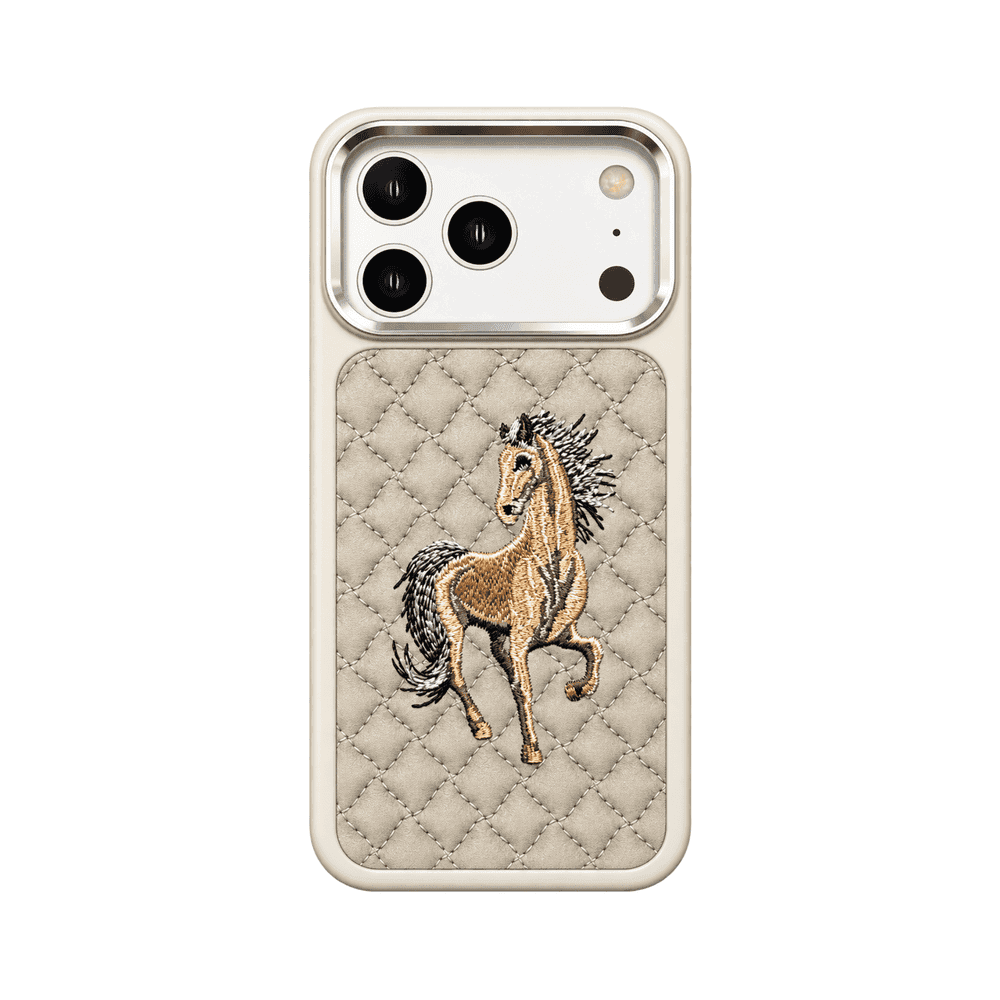 POLO SANTA BARBARA LEATHER CASE IPHONE 18 PRO MAX/17 PRO MAX GREY