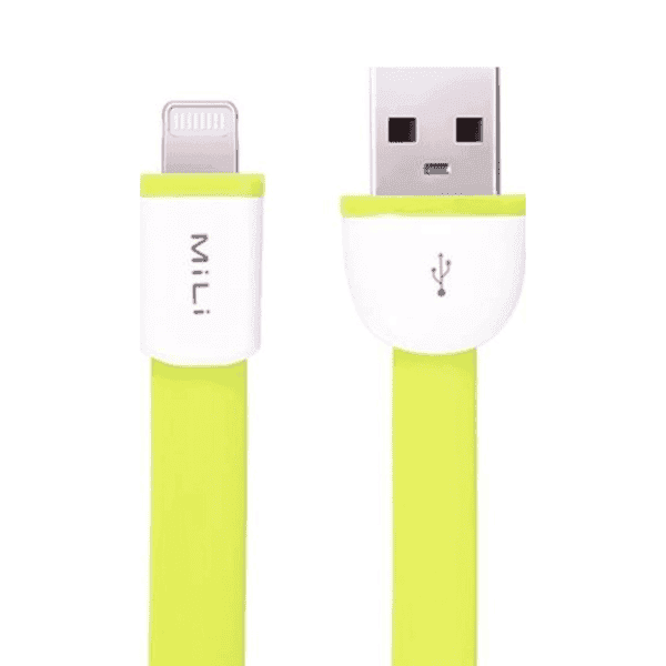 MILI LIGHTNING TO USB CABLE 1M GREEN