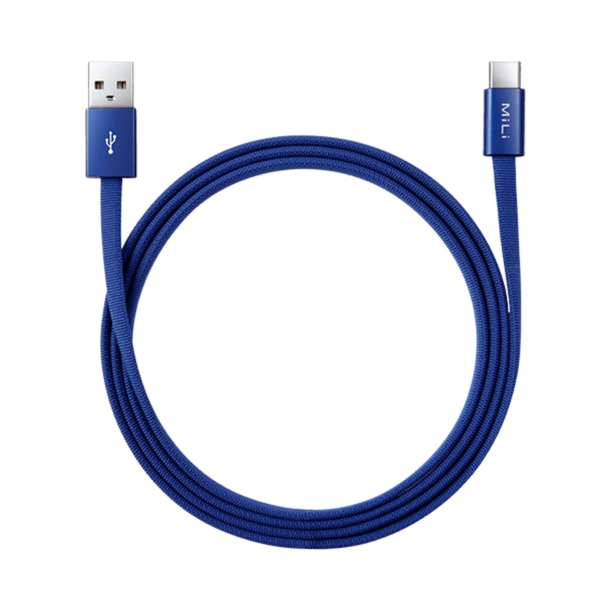 MILI STYLISH TYPE C TO USB CABLE BLUE 1.2 M