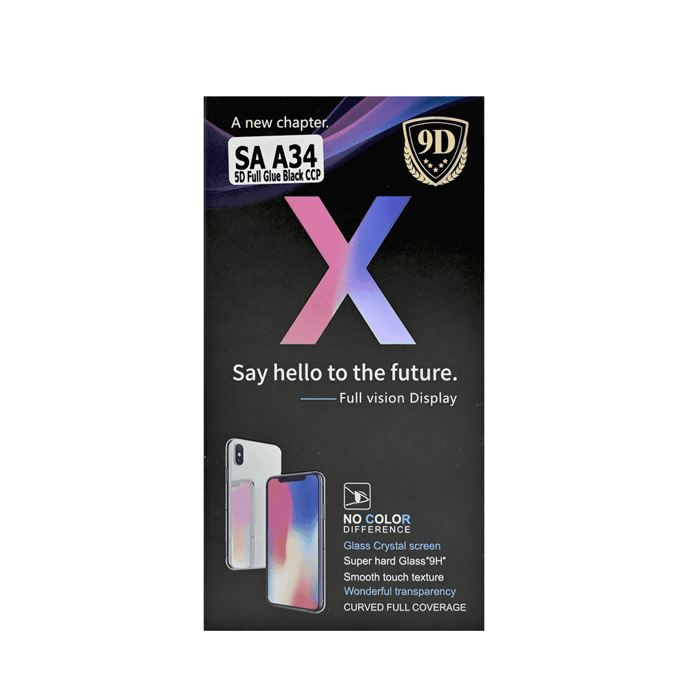 TEMPERED GLASS SCREEN PROTECTOR GALAXY A34 FULL