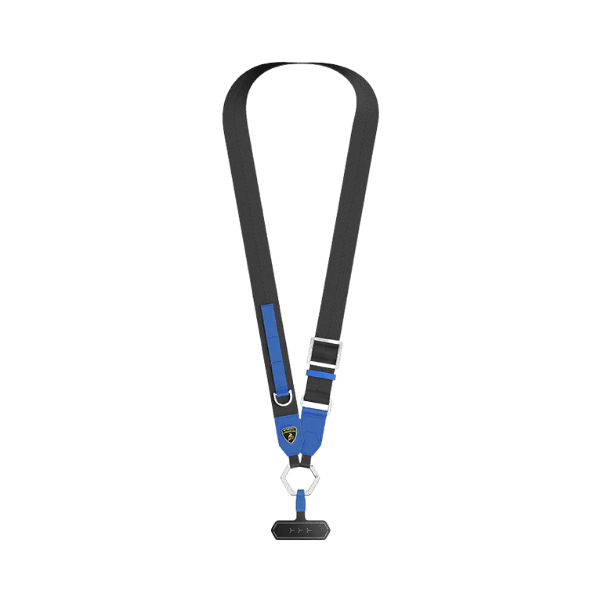 Automoili Lamborghini Mobile Lanyard Holder - Blue, 1 Pcs