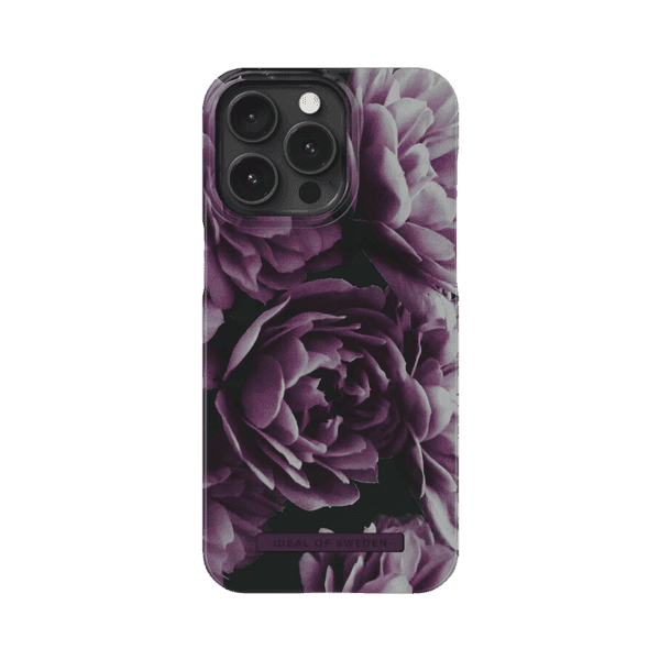 IDEAL OF SWEDEN FASHION CASE IPHONE 15 PRO DEEP PURPLE BLOOM