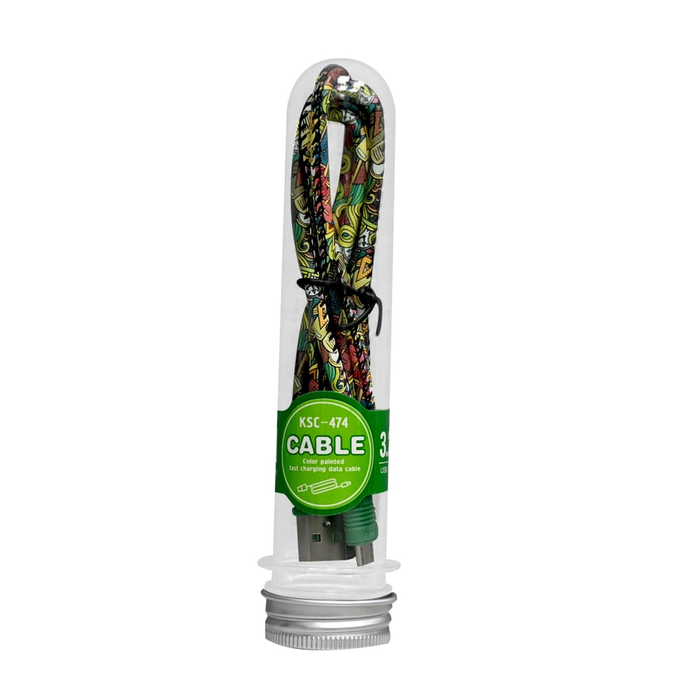 KAKUSIGA KSC-474 PAINTED FAST CHARGING CABLE MICRO