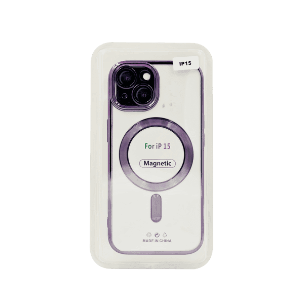 JCASE MAGSAFE DESIGN CASE  IPHONE 15 PURPLE