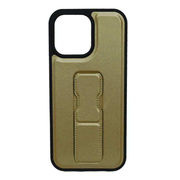 Mocome Grip Stand Holder Case for iPhone 16 Pro - Desert Titanium