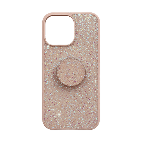 ISAFE BLING POP UP HARD COVER IPHONE 16 PRO MAX DESERT TITANIUM