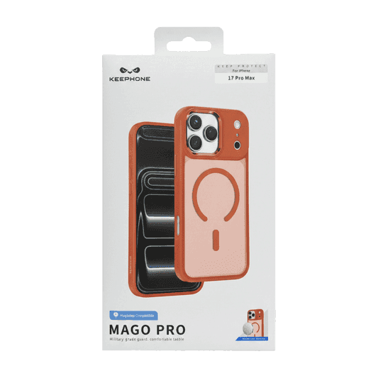 KEEPHONE MAGO PRO MAGSAFE CASE IPHONE 17 PRO MAX ORANGE