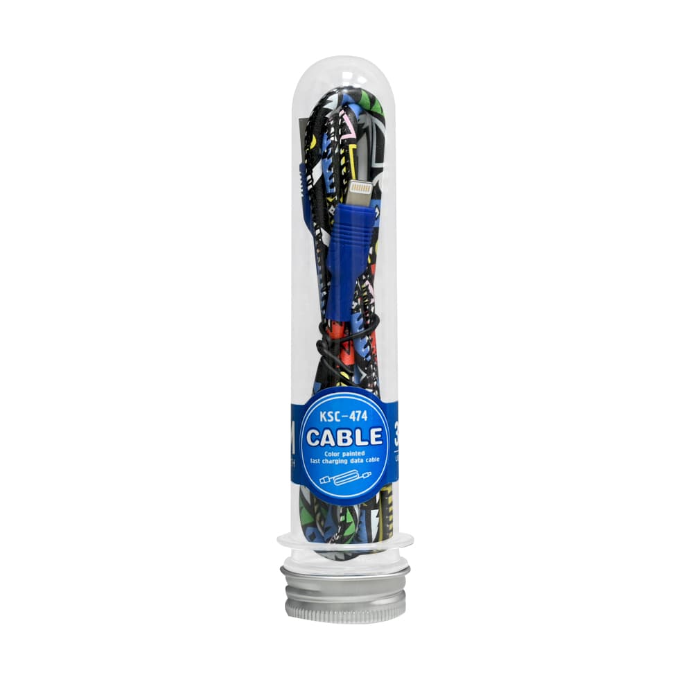 KAKUSIGA KSC-474 PAINTED FAST CHARGING CABLE LIGHTNING